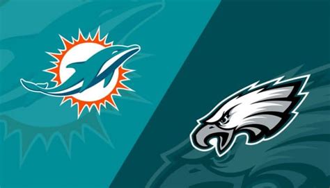 Miami vs eagles. Oct 23, 2023 · 9:19 p.m. — DeVonta Smith with a nice catch on a dart from Hurts to take the Eagles into Miami territory. Aside from the one turnover, the Eagles are putting together long, sustained drives. 
