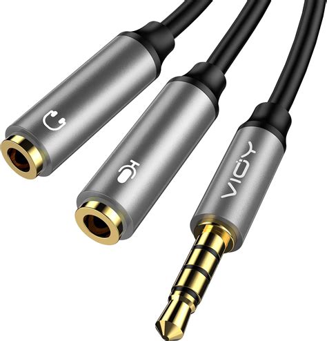 Mic splitter for amplifier. com: mic speaker splitter The ClimatePartner cer...