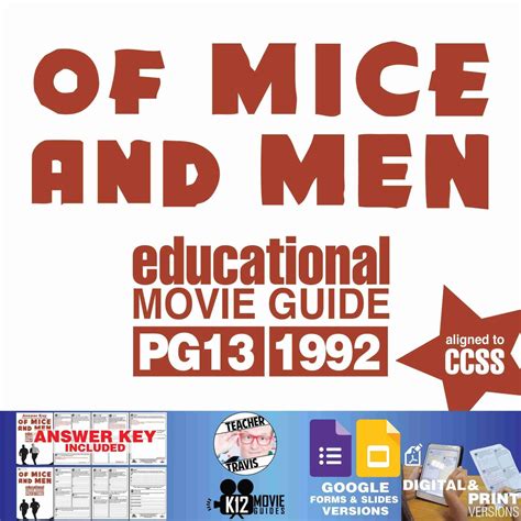 Mice and men movie guide questions. - Corel draw x5 guida per l'utente.