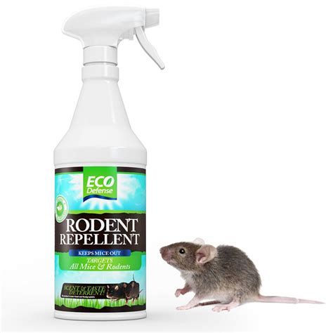 Mice repellent spray. Mighty Mint Rodent Repellent Spray. Mighty Mint 16oz Peppermint Oil Rodent... (15371) Check price. This is a rodent repellent spray from the Mighty Mint. Some people like the spray because it can enter into the difficult corners of the household. This is why I recommend sprayers for use inside the cars. 