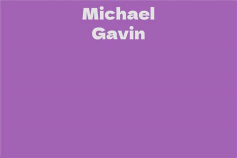 Michael Gavin - Wikipedia