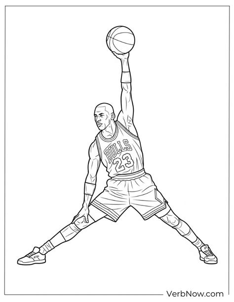 Michael Jordan Coloring Sheets