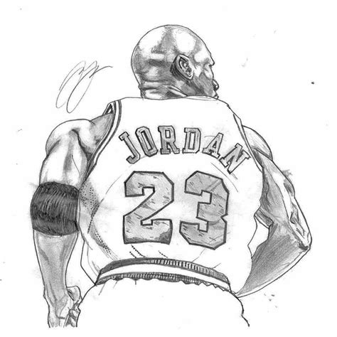 Michael Jordan Drawing Easy