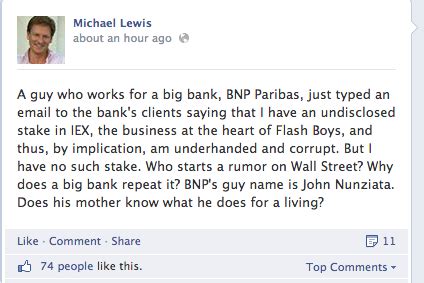 Michael Lewis Facebook Loudi
