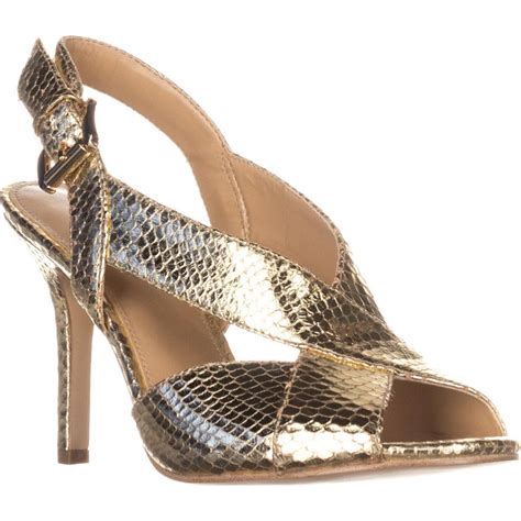 Michael Michael Kors Becky Sandals ‑ Gold - amazon.com