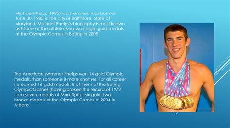 Michael Phelps Accomplishments - 419 Words Bartleby