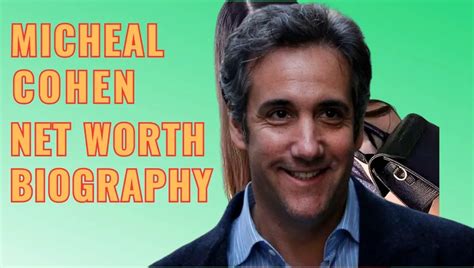 Michael Cohen Net Worth 2023, Micheal Cohen Taxi Medallion, Micheal Cohen Wife, Micheal Cohen scams, Micheal Cohen Jail Michael Cohen is a former lawyer who gained fame as a result of his affiliation… Open in app. Sign up. Sign in. Write. Sign up. Sign in. Michael Cohen Net Worth 2023 and His Intriguing Biography — …. 