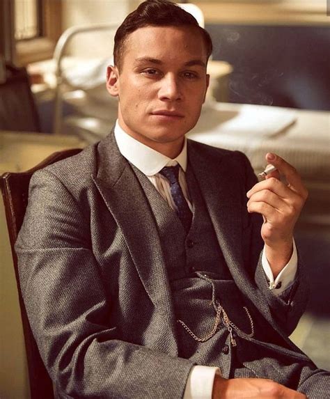 Michael gray . At the beginning of Peaky Blinders season five, we see the Shelbys' cousin, Michael Gray (Finn Cole), living it large in America with his new girlfriend Gina (Anya-Taylor Joy).Though the two soon ... 
