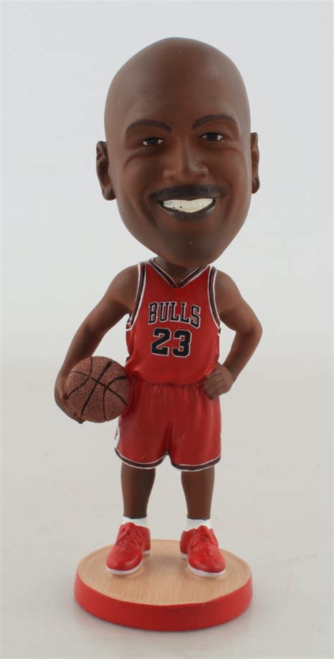 Michael jordan bobblehead. Stylized collectable stands 4.7 inches height, perfect for any Michael Jordan fan! They are hand-carved and hand-painted by master engravers. Every products very solid,refuse to cut corners,not easy to fade. Non-toxic polyresin Michael Jordan bobble head toy,made of high quality resin,each item has its own uique charm. 