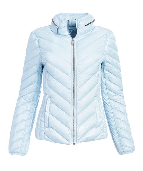 MICHAEL Michael Kors Product Name Short Puffer with Faux Fur Trim Hood Jacket M425739QZ Color River Blue Price. $168.12 MSRP: $295.00. ... Plus Size Mountain Classic Puffer Jacket Color-Block Color Marine Blue/Natural Price. $99.00. Rating. 5 Rated 5 stars out of 5 (231) L.L.Bean - Mountain Classic Puffer Coat. Color Black. $149.00. +2. Brand …. 