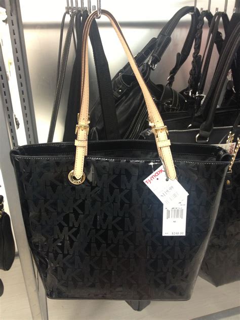 Michael kors handbags at tj maxx. leather handbags. made in italy. Size: All. Color: All. Leather Hand Painted Zip Around Crossbody $99.99 Compare At $167. See Similar Styles. Leather Torri Small Crossbody $59.99 Compare At $90. See Similar Styles. Nylon Silen Dual Entry Medium Crossbody $34.99 Compare At $58. 