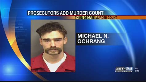 Michael ochrang. Michael N. Ochrang, 25, appeared before Erie 2nd Ward District Judge Edward Wilson on Wednesday in a preliminary hearing where prosecutors added a third-degree murder charge in the Erie... 