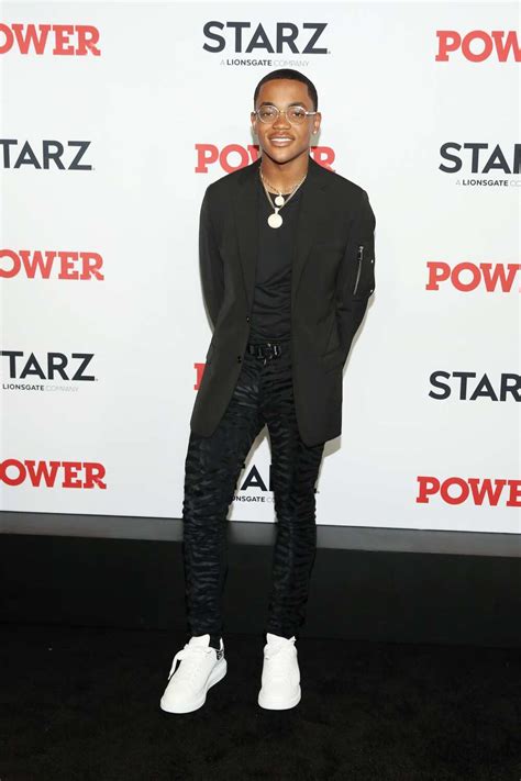 Michael Rainey Jr. Actor "I try to keep it as natural as I can, but obviously, with this new season, new spinoff ['Power Book II: Ghost'], it's a different type of Tariq now.