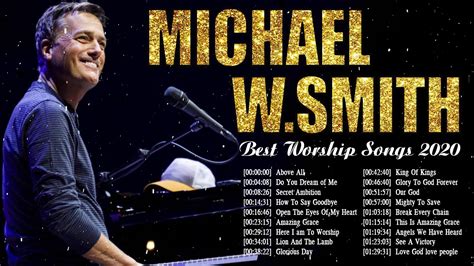 Michael w smith songs. Top 100 Praise Worship Songs Of Michael Wsmith With Lyrics ☘️ Nonstop Christian Worship Songs 2021🎼 Listen to on Spotify : https://spoti.fi/3PCLXi1 Follow ... 
