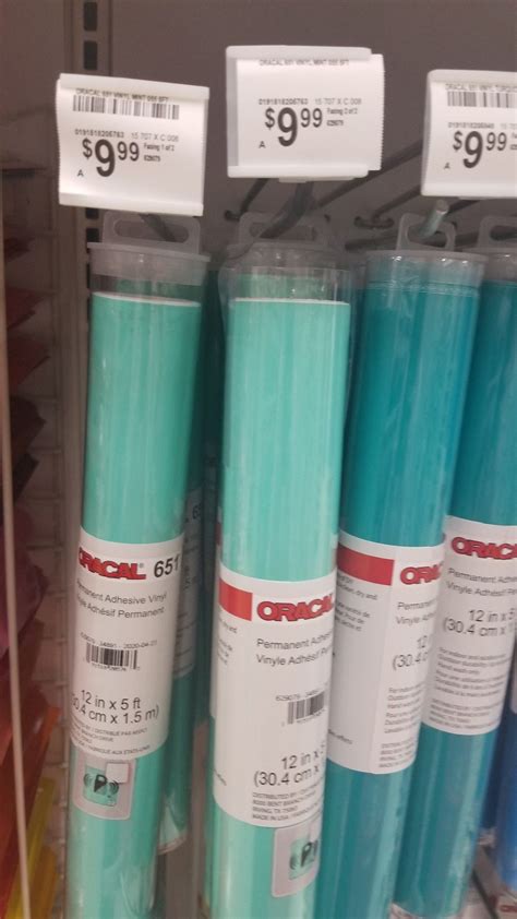 Michaels vinyl. Available in multiple colors. 12" x 24" (30.5cm x 61cm) For use with all Cricut cutting machines. Hand wash only. 1 roll. Glossy finish. Changes color when exposed to temperatures above 88°F (31°C) Find the best Specialty for your project. We offer the Cricut® Heat-Activated Permanent Color-Changing Vinyl for $16.99 with free shipping … 