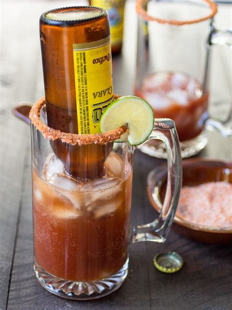 Michelada beer. Dark Michelada. 1. Cut a lime into quarters. Use one quarter to line the rim of your glass so the salt will adhere in the next step. Keep the rest of the lime for the juice and as a garnish for when you're finished. 2. Line the rim of your glass with salt. Grab a salt tray or small dish and turn the glass upside down. 
