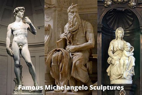Michelangelo statues list