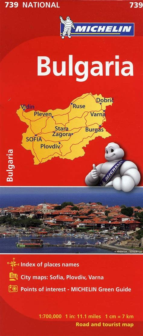 Read Online Michelin Bulgaria Map 739 Mapscountry Michelin By Michelin Travel  Lifestyle
