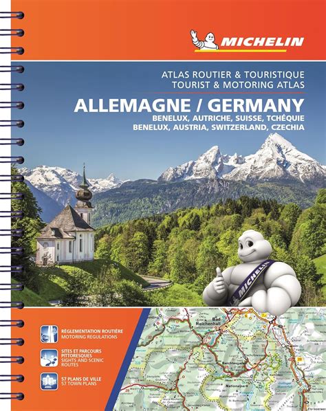 Full Download Michelin Germany Benelux Austria Switzerland Czechia Tourist  Motoring Atlas Bilingual Road Atlas By Guides Touristiques Michelin