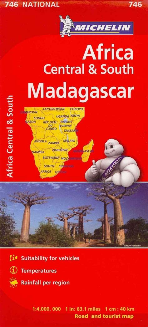 Read Michelin Map Africa Central South And Madagascar 746 By Michelin Travel  Lifestyle