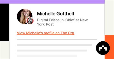 Michelle Gotthelf - Digital Editor-in-Chief at New York Post - THE …