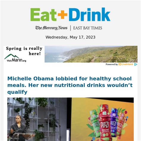 Michelle Obama lobbied for healthy school meals. Her new nutritional drinks wouldn’t qualify