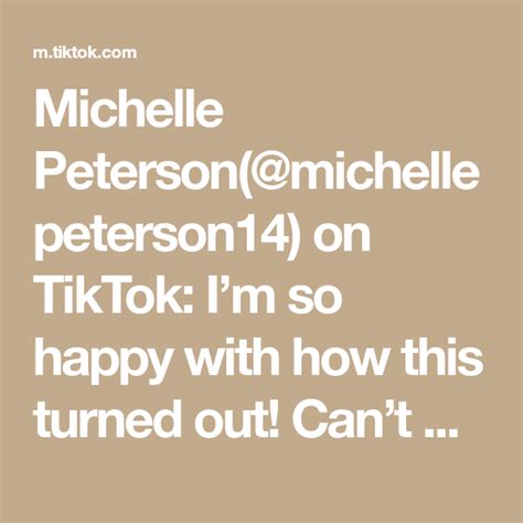 Michelle Peterson Tik Tok Maracaibo