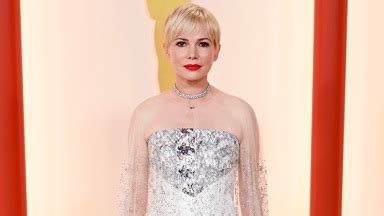 Michelle Williams Rocks Sparkly White Dress At 2024 Oscars