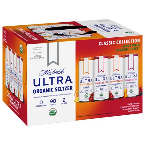 Michelob Ultra Organic Seltzer Variety Pack #3 - Target