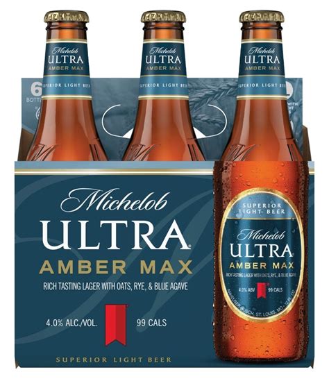 Michelob ultra amber max. Buy Michelob Ultra Amber Max 6 Pk online from 107 Liquor in Sherwood, AR. Get Beer delivered to your doorstep or for a curbside pick up from the leading. 