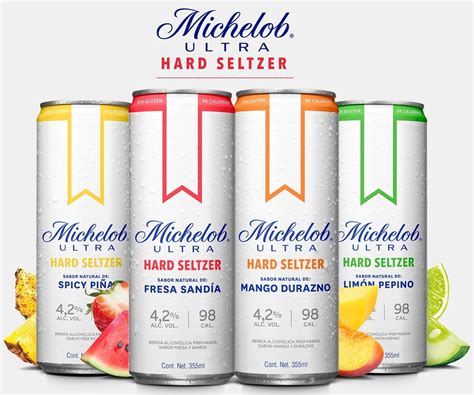 Michelob ultra seltzer. Our USDA-Certified Organic Michelob ULTRA Organic Seltzer Coconut Water Collection delivers a refreshing, flavorful blend of coconut water and real fruit juice, with no sugar added. View Untappd Page Ultra Infusions A superior light beer infused with lime peels and prickly pear cactus, loaded with exotic taste and free from artificial colors ... 