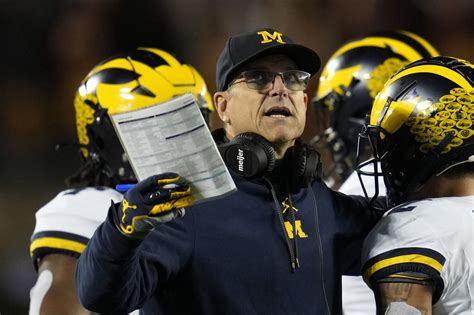 Michigan’s Jim Harbaugh to serve out suspension; Big Ten to close investigation into sign-stealing