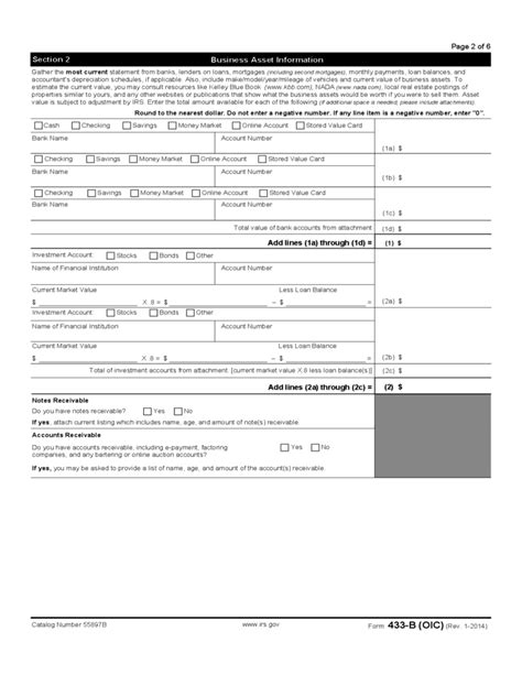 Michigan Collection Information Statement