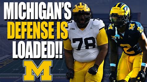 Michigan Defensive Depth Chart