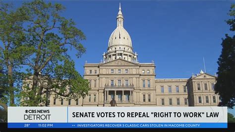 Michigan Senate votes to repeal 2012 law restricting unions