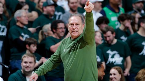 Michigan State’s Izzo says a few players could enter draft