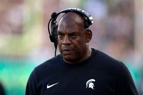 Michigan State University football coach Mel Tucker suspended without pay amid investigation into reported accusation of sexual harassment