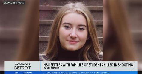 Michigan State reaches settlements with families of students slain in mass shooting