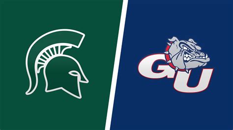 Michigan State vs. Gonzaga live stream, watch online, TV channel ...