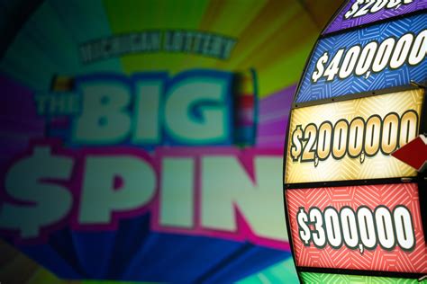 Michigan big spin second chance. The two remaining The Big Spin second chance drawings are scheduled to take place on Dec. 28 and March 1. Each player selected will spin The Big Spin wheel and have a chance to win up to $2 million. All the players who spin The Big Spin wheel are guaranteed to win at least $100,000. 