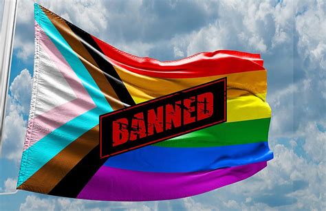 Michigan city bans Pride flags on public property