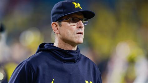Michigan coach Jim Harbaugh facing 4-game suspension for breaking NCAA rules, AP source says