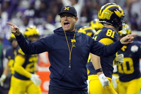 Michigan coach Jim Harbaugh to serve 3-game suspension to open season for NCAA recruiting violations