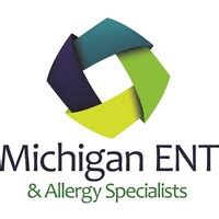 Michigan ent. Fri. 8-4:30. Your ear, nose, and throat experts in the Southeastern Michigan area. Call us at 313-562-4100. 