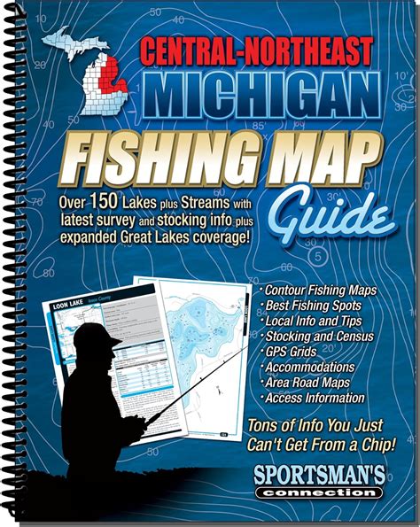 Michigan fishing map guide central northeast michigan. - Angel magic a hands on guide to inviting divine help into your everyday life.