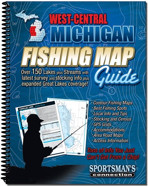 Michigan fishing map guide west central michigan. - Ultimo verga e altri scritti verghiani..