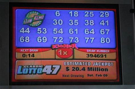 Oct 11, 2023 · LUSA50. The last 10 results for the Michigan (MI) Lucky for Life, with winning numbers and jackpots. . 