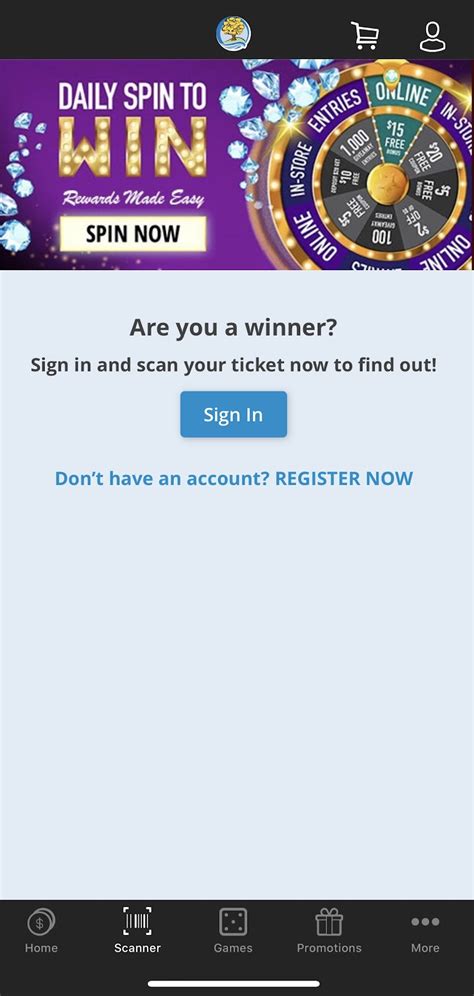 The ticket scanner is a feature available in the Michigan Lottery mobile apps that allows players to scan Michigan Lottery tickets that were bought in-store to see if the tickets are winners. Players must have a Michigan Lottery account to access the ticket scanner. Where can I access the ticket scanner?. 