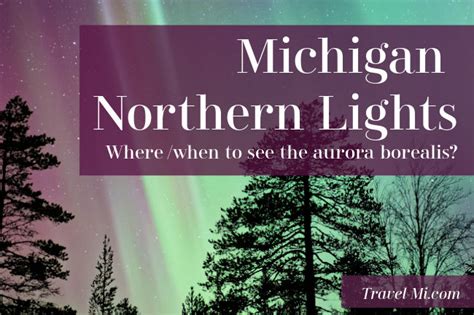 Michigan northern lights tonight. The northern lights put on a big sky show across northern Michigan this weekend. There is one big take-away from the data and the pictures this weekend. Here are some of the great northern lights ... 