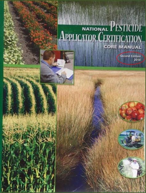 Michigan pesticide applicator core training manual. - Manuale di servizio di laguna 2.